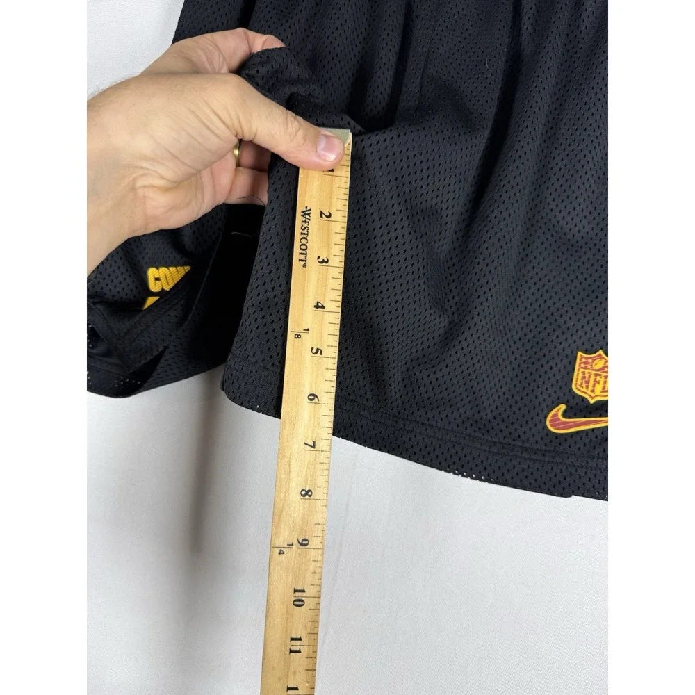 Nike NFL Washington Commanders Dri-FIT Shorts Mens Large Black Drawstring